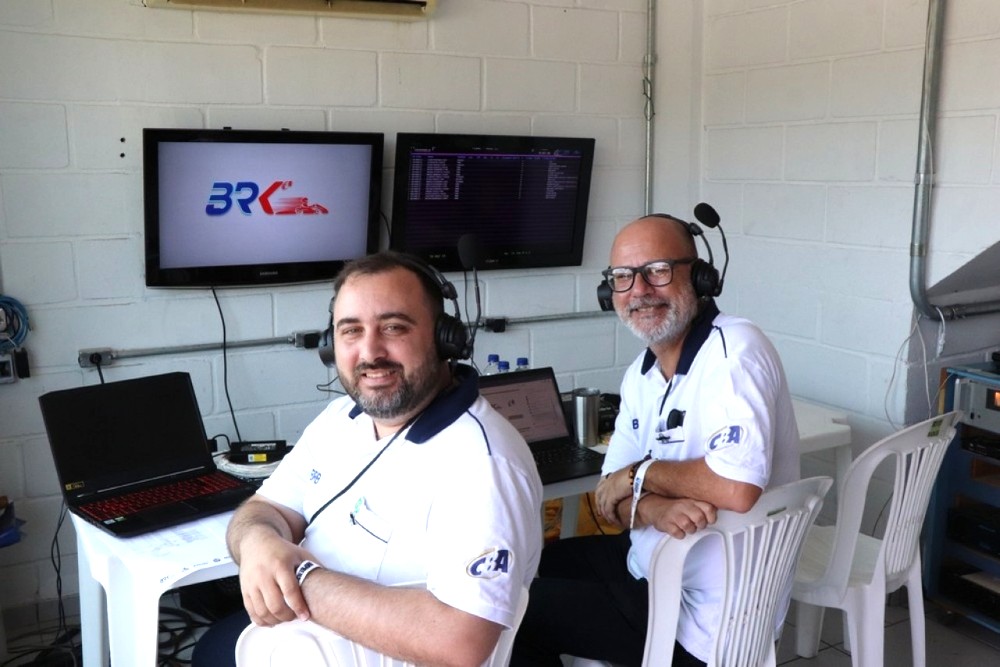 Alan Aguiar e Rodrigo Mattar reeditam parceria para a transmissão dos eventos nacionais de kart da CBA