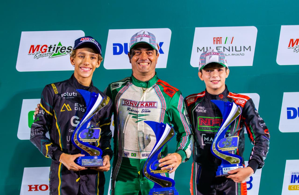 Tony Kart encerrou sua participação na 27ª Copa Brasil com três títulos e domínio na F4 Júnior